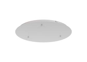 M8261  Elsa 3 Hole 500mm Round Canopy Kit White